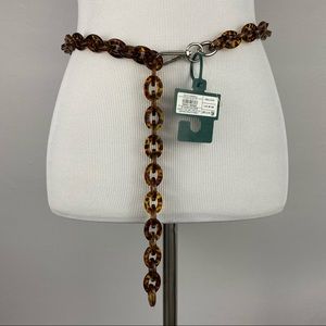 4/$20 Wild Fable Brown Tortoise Chain Link Belt